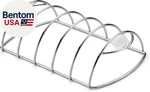 Weber Rib Holds 5 Racks, Plated Steel Bbq Holder For Grilling & Smoki. Fixed Price $37.98.