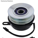 Xtreme Clutch For Warner 5210-22 5215-77 X0730A 1" Id 4 7/8" Pulley Metal. Fixed Price $130.00.