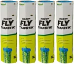 4 Pack!! Rescue! Non-toxic Trapstik For Flies Indoor Hanging Fly Best Deal. Fixed Price $23.49.