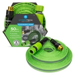 Hydrotech Flatjacket 50FT Garden Hose: Burst-proof & Kink-free Flexible. Fixed Price $40.50.