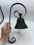 Vtg Door Bell Cast Iron General Store Porch Gate Mcm Wall Mount. Fixed Price $28.00.