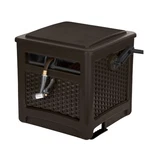 Suncast 225 Ft. Smart Trak Wicker Garden Hose Reel Guide And Hideaway, Java Brow. Fixed Price $57.60.