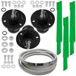 72" Deck Spindle Blade Kit For Bush Hog ATH720 / FTH720 Rotary Cutter Rdth. Fixed Price $200.00.