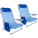 #wejoy 2 Portable Aluminum Low Beach Chair With Backpack Shoulder Strap.... Fixed Price $119.97.