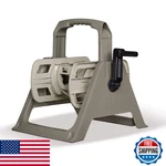 Suncast 100 Ft. Portable Wall Mount Garden Hose Reel, Taupe. Fixed Price $70.44.
