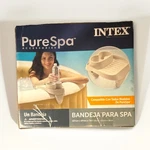 Intex Tray For Purespa Models Beige Removable Holds Drinks Plastic #28500E. Fixed Price $36.00.