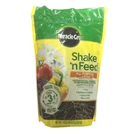 Shake & Feed, Miracle-gro, Refill Bag, 12-4-8, All Purpose Plant Food. Fixed Price $14.95.