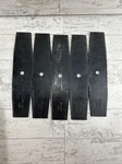 Lot Of 5 Rotary Brand Replacement Blade Edger 9" X 3/8" Sharpened 4 Sides 1137. Fixed Price $39.96.