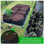 Non-woven Fabric Garden Bed 128 Gallon Capacity. Fixed Price $32.79.