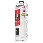Energizer Connect EIS3-1004-WHT 6-AC Outlet 1,200-JOULES Smart Wi-fi Surge Prot. Fixed Price $37.94.