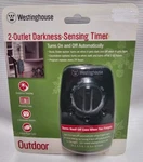 Westinghouse 2-OUTLET Photocell Countdown Timer Outdoor New. Fixed Price $18.25.