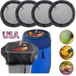 2PCS Mesh Screen Cover Protector Netting For Rain Barrel Water Collection Bucket. Fixed Price $12.59.