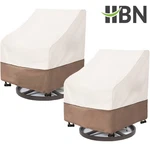 Hbn 2PCS Patio Chair Covers, Waterproof Furniture 33 X 36. Fixed Price $28.49.