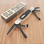 Schrade Old Timer Splinter Carving Pocket Knife Carbon Steel Blade Delrin Handle. Fixed Price $22.89.