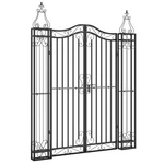 Garden Gate Ornamental Fence With Bolt Hinge Trellis Wrought Iron Vidaxl. Fixed Price $307.99.