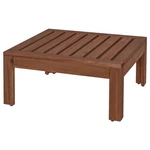 Ikea /applaro Chair - Table Outdoor Brown Stained Solid Acacia Wood. Fixed Price $130.00.