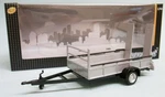 CARARAMA,1 Axle Flatbed Trailer, 1/43, CAR251TTDB. Fixed Price $18.15.
