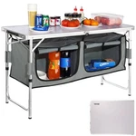 Camping Kitchen Folding Portable Cook Station 3 Adjustable Heights. Fixed Price $50.99.