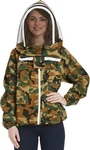 Natural Apiary Camo Beekeeping Jacket With Fencing Vail Size Xxs See Measurement. Fixed Price $35.00.