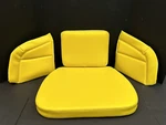 John Deere 435, 430, 1010 Tractor, Seat Cushion Set Yellow Made In Usa. Fixed Price $129.99.