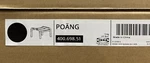 Ikea Poang Ottoman Frame Only, Black-brown 400.698.51 New. Fixed Price $89.99.