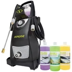 Sun Joe Electric Pressure Washer With Wheels And 3 Pack Cleaner. Fixed Price $230.99.