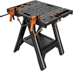 Pegasus 2-IN-1 Folding & Sawhorse, Easy Setup Portable Workbench, 31". Fixed Price $133.76.