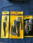Stanley Hardware Gate Kit (2) Hinges, (1)HANDLE Latch Coated Black #1000. Fixed Price $25.00.