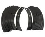 Oem Honda F400, F500, F501, FC600, FG500 Tiller Tine Set 16. Fixed Price $244.89.