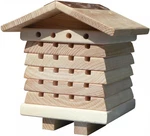 Interactive Wooden Bee House - Pollinator Management System. Fixed Price $66.75.