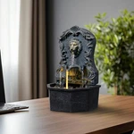Waterfall With Lion Head Resin Fountains. Fixed Price $64.78.