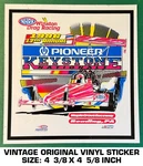 Nhra Pioneer Keystone Nationals 1996 Vintage Original Vinyl Decal Sticker-drag. Fixed Price $9.45.