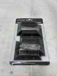 Deckorail 2X4 Black Brackets Set Of Connects Post Prowood New. Fixed Price $12.59.