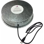 Farm Innovators Heated Base For Metal Poultry Water Food Bowls, Grey, 125-WATT. Fixed Price $61.35.