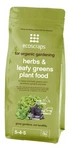 Ecoscraps For Organic Gardening Herbs And Leafy Greens Plant Food, 4 Lbs. Fixed Price $27.81.