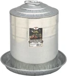 New Little Giant 9835 Gallon Double Wall Galvanized Chicken Waterer 5657283. Fixed Price $43.99.
