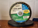 Arnold 7 X 1.50 Steel Wheel 1/2 Hub Rating 55 Lbs. 490-321-0001 Ball Bearing. Fixed Price $7.50.