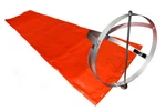 Airport Windsock Corporation 18"X60" Orange & Aluminum Frame. Fixed Price $104.90.