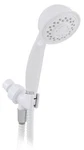 Ldr 520 3125WT 3-FUNCTION Hand Held Showerhead Hose Bracket White. Fixed Price $18.00.