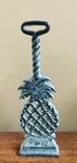 Virginia Metalcrafters Williamsburg Pineapple Cast Iron Doorstop Usa 15. Fixed Price $65.00.