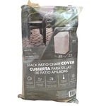 Patio Cover Elemental - Stacked Chairs 30" W X 27" 48". Fixed Price $11.99.