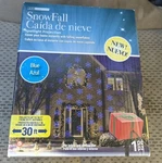 Led Show Snowfall Snowflakes Spotlight Projector Blue Motion Gemmy New. Fixed Price $29.99.