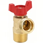 Boiler Drain Valve, Quarter Turn, 3/4 In, 102-054HN. Fixed Price $9.29.