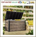 Keter Resin Deck Box Signature Collection Indoor/outdoor Storage, 230 Gallon. Fixed Price $287.91.