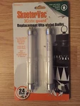 Skeeter Vac Bite Guard Replacement Ultra Violet Set Of 2 Bulbs SVX000113. Fixed Price $6.99.