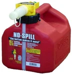 No-spill 1-1/4 Gal Gas Can #1415. Fixed Price $24.99.