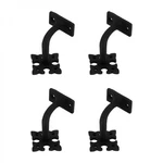 Renovators Supply Black Cast Iron Stair Handrail Bracket Powder Coated .... Fixed Price $138.62.