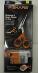 Fiskars 159920 Detail Scissors Seam Ripper Combo With Multi Purpose Organizer. Fixed Price $9.00.