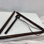 Vintage Irone Dinner Bell 12 Inch With Clanger. Fixed Price $29.95.