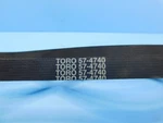 Nos Oem Toro V-belt 57-4740 --- Box 2805. Fixed Price $34.95.